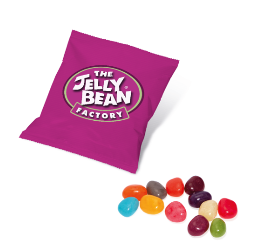 Eco Range - Paper Flow Bag - Jelly Bean Factory - 10g