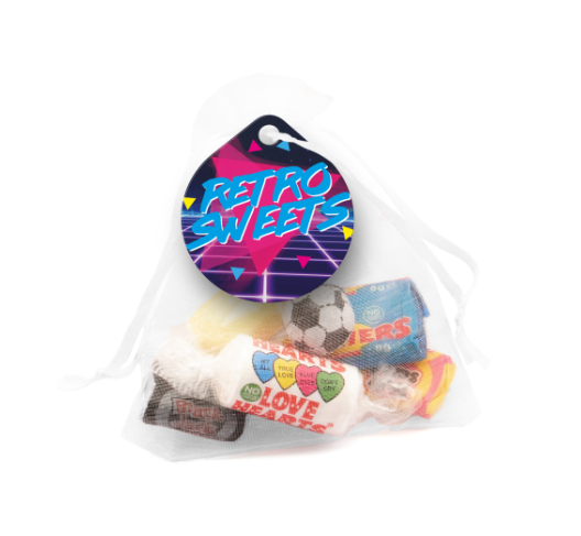 Organza Bag - Retro Sweets