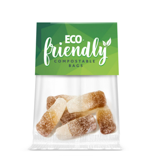 Eco Range - Eco Info Card - Fizzy Cola Bottles - 20g