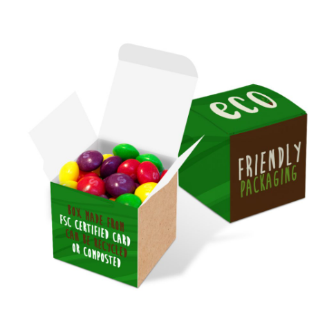 Eco Range - Eco Mini Cube Box - Skittles