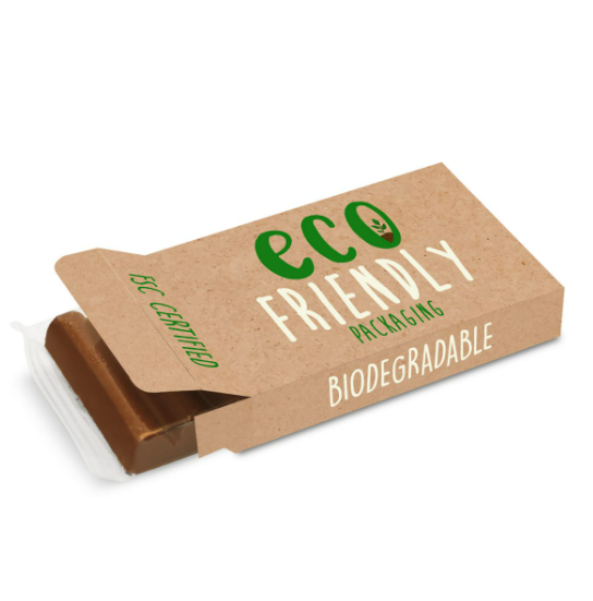 Eco Range - Eco 6 Baton Bar Box - Milk Chocolate - 41% Cocoa