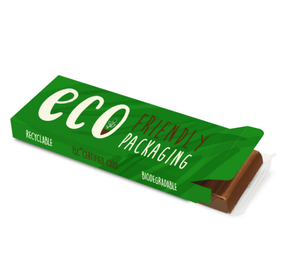 Eco Range - Eco 12 Baton Bar Box - Milk Chocolate - 41% Cocoa