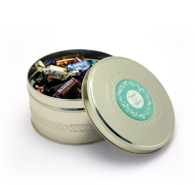 Winter Collection - Gold Treat Tin - Celebrations