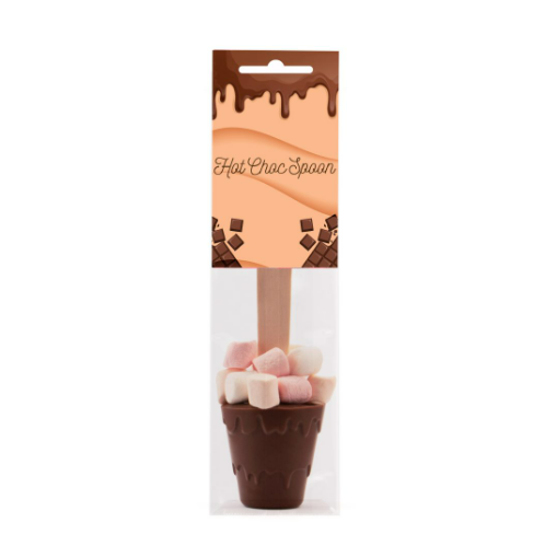 Eco Range - Info Card - Hot Chocolate Spoon - With Marshmallows