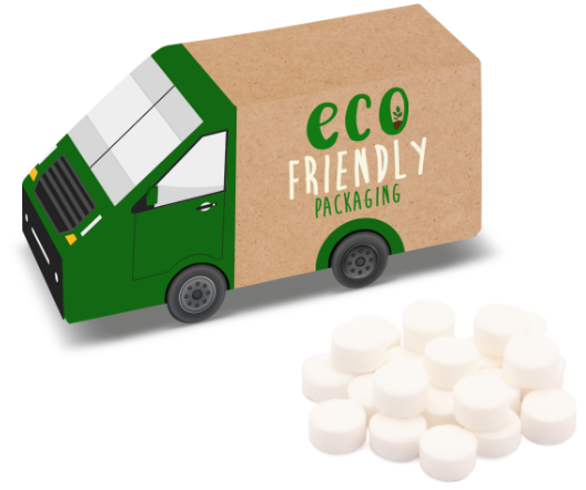 Eco Range - Eco Van Box - Midi Mints