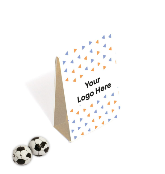 Eco Range - Carton Box - Chocolate Footballs