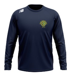Charlton Rovers AFC Mens Training Compression LS Top Navy
