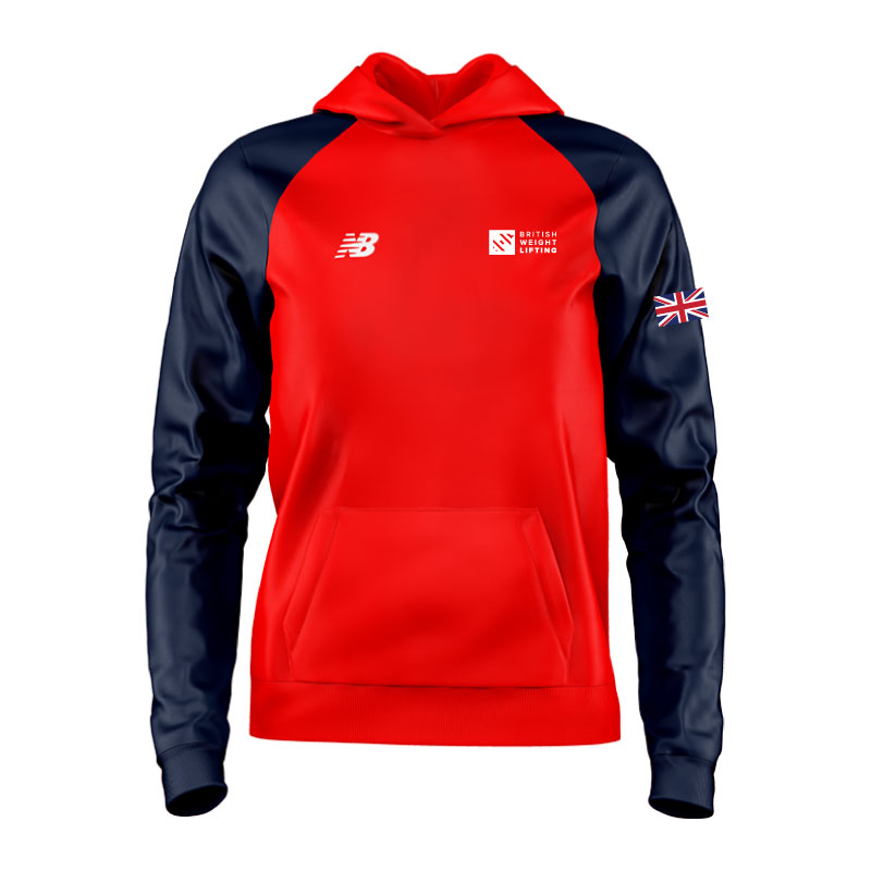 Mens Training Hoodie High Risk Red / Navy
