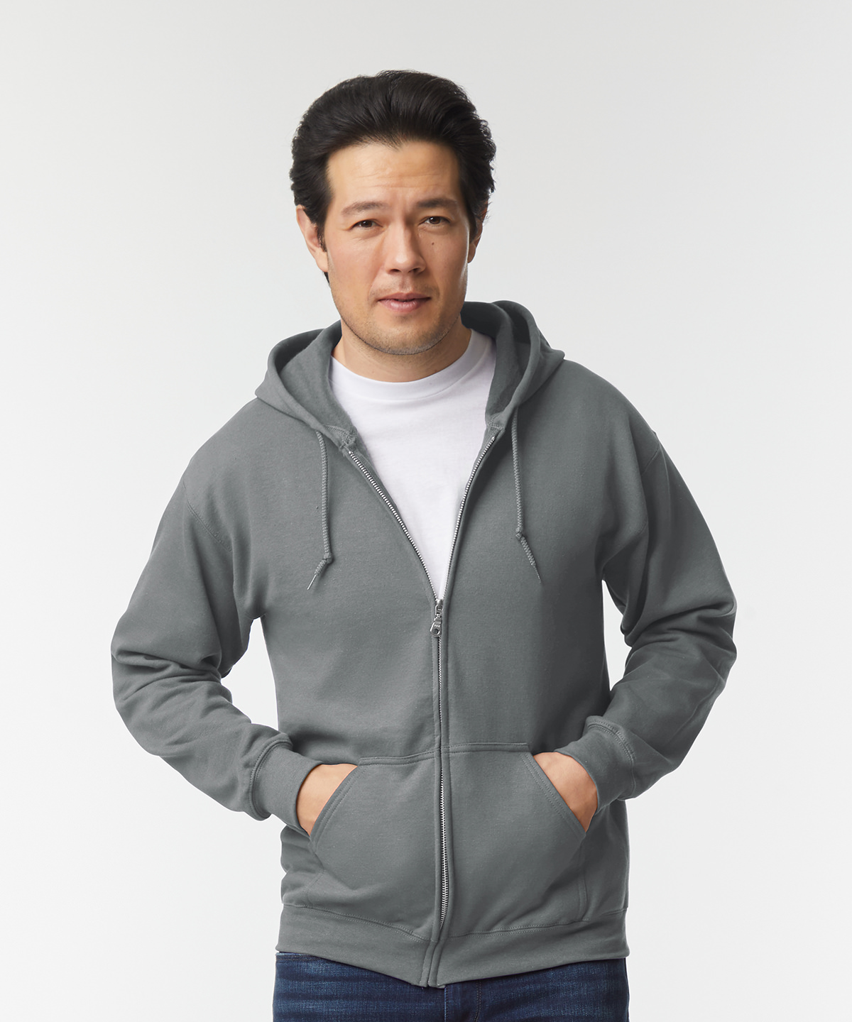 Heavy Blend Adult Full Zip Hooded Sweatshirt